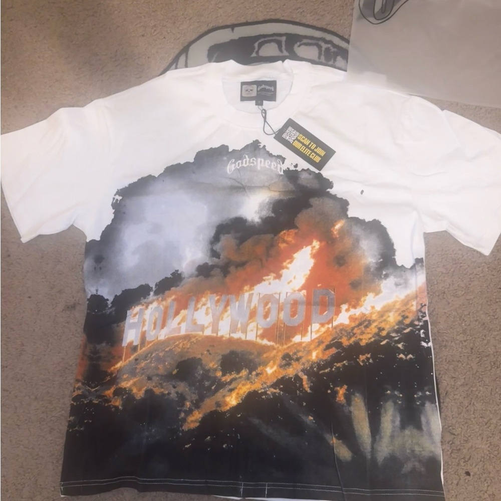 Hollywood Fire Godspeed Shirt